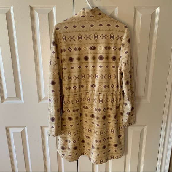 Kyodan Printed Long Fleece Jacket - Picture 2 of 9